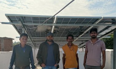 सोलर पैनल से दूर हुई चिंताराम की बिजली बिल की चिंता, ग्रामीणों के लिए बने मिसाल