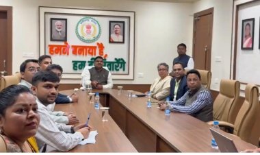 मंत्री गजेंद्र यादव ने किया विधि विभाग की नई वेबसाइट का लोकार्पण