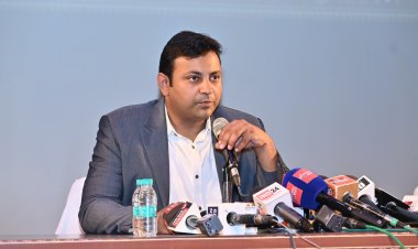 सचिव खनिज संसाधन विभाग छत्तीसगढ़ शासन श्री पी. दयानंद की पत्रकार वार्ता