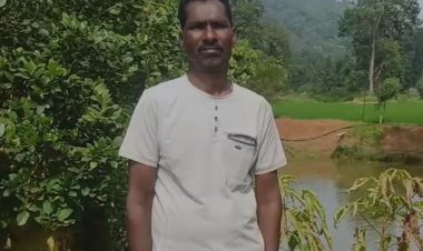 बलरामपुर : डबरी निर्माण से स्वावलंबन की राह में अग्रसर हुए रूपेंद्र तिर्की