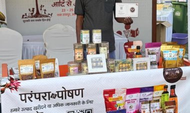 रायपुर साहित्य उत्सव में ‘जशप्योर’ का जलवा: महुआ और मिलेट्स से बने जशप्योर उत्पादों को मिली शानदार प्रतिक्रिया