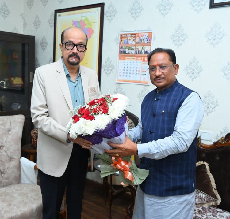 राज्यपाल श्री डेका को मुख्यमंत्री श्री साय ने दी नए वर्ष की शुभकामनाएं