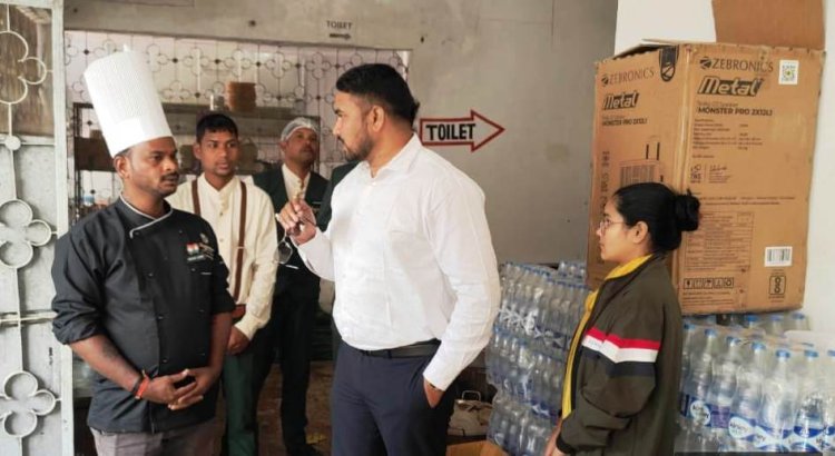 पनीर एवं डेयरी उत्पाद वाले प्रतिष्ठानों का औचक निरीक्षण : जांच के लिए सैंपल लिए गए 