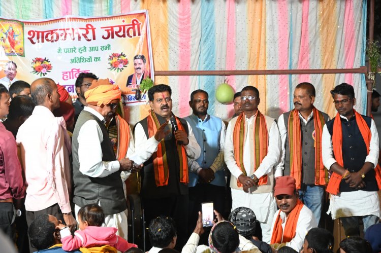 माता शाकम्बरी की कृपा से समाज समृद्धि के पथ पर अग्रसर हो रहा- उपमुख्यमंत्री विजय शर्मा