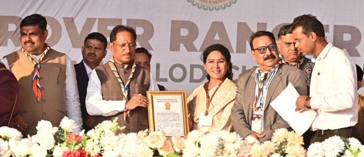 मुख्यमंत्री ने राष्ट्रीय रोवर-रेंजर जंबूरी में बाल विवाह रोकथाम की दिलाई शपथ    