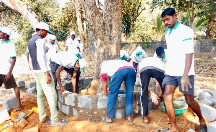 मनरेगा श्रमिक बने कुशल राजमिस्त्री