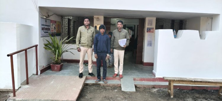गमछा से गला घोटकर हत्या करने वाले आरोपी जीजा को पुलिस ने किया गिरफ्तार।,,,