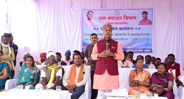 वन मंत्री कश्यप ने ग्राम तोतर और कांगा में 17 करोड़ रुपए से अधिक के विकास कार्यों का किया भूमिपूजन