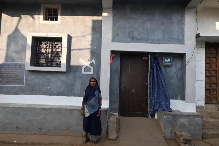 आशियाना मिलने से बदली साधो बाई की तकदीर- अब न बारिश का डर, न ही जहरीले कीड़ों का खौफ