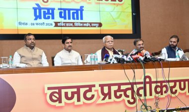 रायपुर : नवोत्थान और विकसित भारत–2047 के विजन का सशक्त दस्तावेज है केन्द्रीय बजट : मनोहर लाल