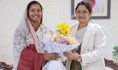 छत्तीसगढ़ मना रहा ‘महतारी गौरव वर्ष’: मंत्री श्रीमती लक्ष्मी राजवाड़े ने केन्द्रीय मंत्री श्रीमती अन्नपूर्णा देवी को दी जानकारी