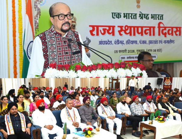 पहचान भले ही अलग हो लेकिन सभी राज्यों की आत्मा एक भारत में हैं: राज्यपाल डेका