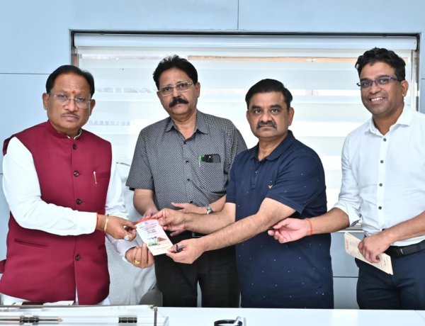 मुख्यमंत्री साय से आईएमए के प्रतिनिधिमंडल ने की सौजन्य मुलाकात