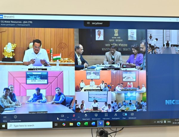 राज्य सरकार जल संरक्षण को जनआंदोलन का स्वरूप देने के लिए प्रतिबद्ध - मुख्यमंत्री साय,