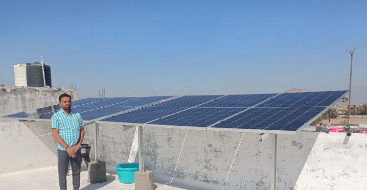 मुंगेली : प्रधानमंत्री सूर्यघर मुफ्त बिजली योजना: गणेश कुमार साहू को बिजली बिल से मिली राहत