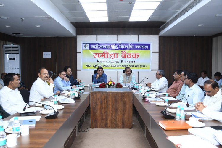 छत्तीसगढ़ गृह निर्माण मंडल का 22वां स्थापना दिवस: योजनाओं की समीक्षा, गुणवत्ता और समयबद्धता पर विशेष जोर