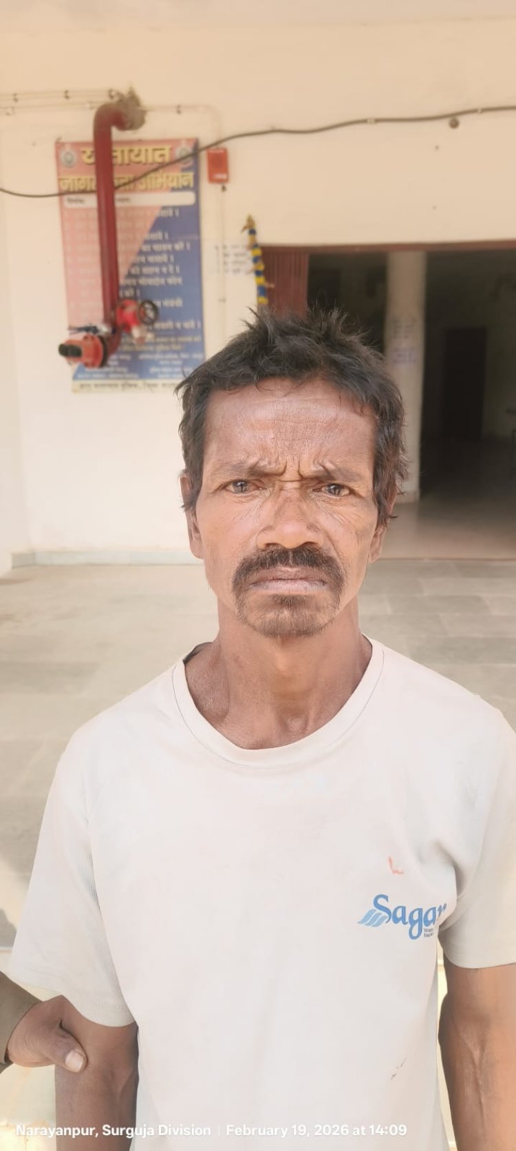 पिता ने की अपने ही बेटी की टांगी से मारकर हत्या, पुलिस ने गिरफ्तार कर भेजा जेल,मामला थाना नारायणपुर क्षेत्रांतर्गत ग्राम जामटोली का