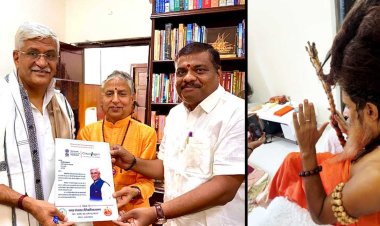 शिवरीनारायण के विकास के लिए सद्गुरु ऋतेश्वर के आशीर्वाद से प्रतिनिधिमंडल ने की केंद्रीय पर्यटन मंत्री शेखावत से मुलाकात