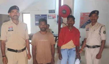 बलरामपुर के तुर्रीपानी गांव में अफीम की खेती, पुलिस ने दो लोगों की किया गिरफ्तार, 2 करोड़ का अफीम भी जब्त