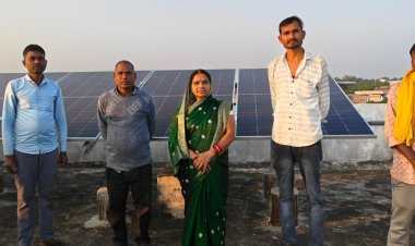 प्रधानमंत्री सूर्यघर मुफ्त बिजली योजना से लाभान्वित हुईं निशि श्रीवास