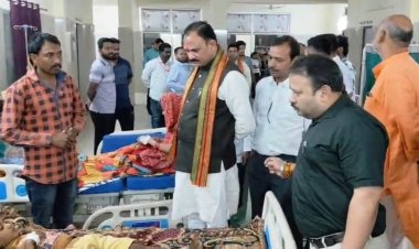 मरीजों की सेहत से समझौता नहीं' - स्वास्थ्य मंत्री श्याम बिहारी जायसवाल