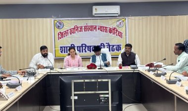 जिला खनिज संस्थान न्यास शासी परिषद की बैठक संपन्न, विकास कार्यों पर हुआ अनुमोदन
