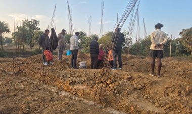 आंगनबाड़ी भवन निर्माण कार्य गुणवत्तापूर्ण, शिकायत पर जांच में कार्य संतोषप्रद पाया गया,संयुक्त निरीक्षण में शासन के मापदण्डों के अनुरूप निर्माण की हुई पुष्टि