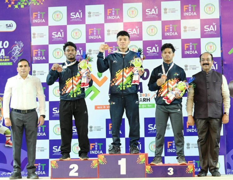 उप मुख्यमंत्री अरुण साव खेलो इंडिया ट्राइबल गेम्स देखने पहुंचे