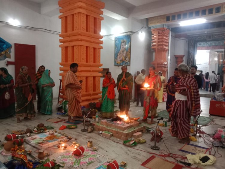 चिरमिरी में श्री श्री जगन्नाथ मंदिर का वार्षिक उत्सव भक्ति भाव के साथ सम्पन्न,