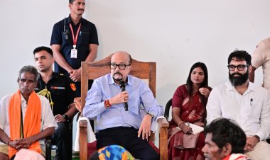 राज्यपाल रमेन डेका ने ग्राम बेहराखार जाकर विशेष पिछड़ी जनजाति बिरहोर समुदायों से की आत्मीय मुलाकात