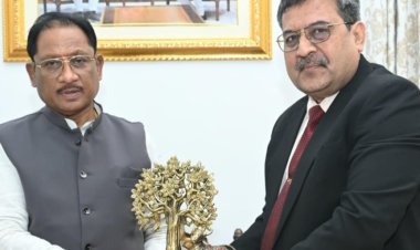 CM साय से IOCL के मुख्य महाप्रबंधक ने की मुलाकात, पेट्रोलियम क्षेत्र के विस्तार पर हुई चर्चा