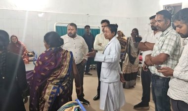 एमसीबी सीएमएचओ का सख्त निरीक्षण: मेडिकल कॉलेज निर्माण और अस्पताल सेवाओं में गुणवत्ता पर जोर,