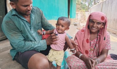 सफलता की कहानी ✍???? अबूझमाड़ की पारुल को मिली नई ज़िंदगी : प्रोजेक्ट धड़कन बनी नन्ही धड़कनों का सहारा,,,