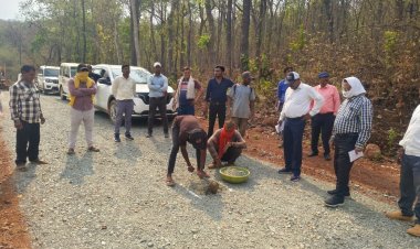 रायपुर : नक्सलमुक्त बस्तर में अब हो रहे है तेजी से निर्माण कार्य 