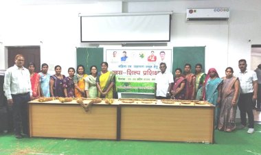 खस की सुगंधित जड़ों से शिल्प कला कृतियां और उत्पाद बनाने का प्रशिक्षण