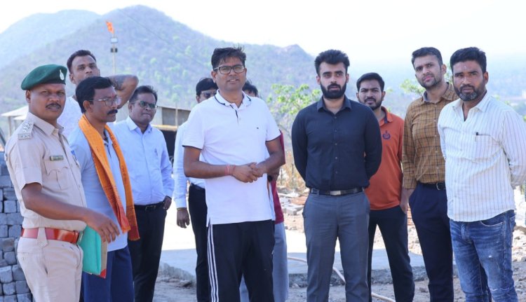 रायगढ़ के समग्र विकास को नई रफ्तार: वित्त मंत्री ओ.पी. चौधरी ने 9 प्रमुख परियोजनाओं का किया निरीक्षण