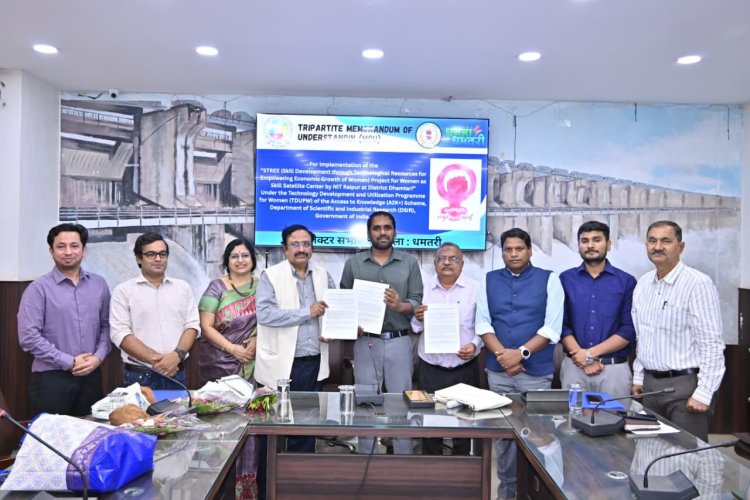 धमतरी में ग्रामीण महिलाओं के सशक्तिकरण की दिशा में ऐतिहासिक पहल