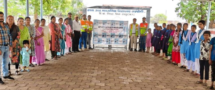 सड़क सुरक्षा के साथ शिक्षा की राह भी रोशन कर रहा एनएचएआई  