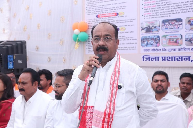 उप मुख्यमंत्री साव ने किया मावा मोदोल लाइब्रेरी चारामा का शुभारंभ  