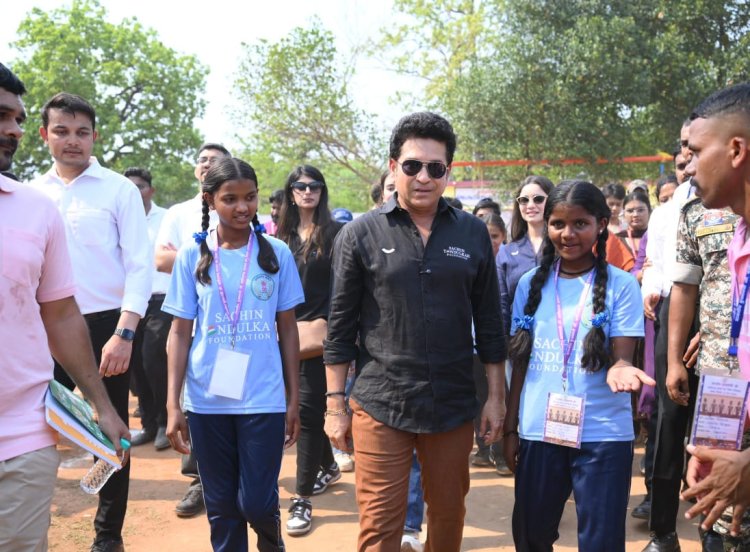 सचिन तेंदुलकर का बस्तर आगमन बदलते बस्तर की सशक्त पहचान : मुख्यमंत्री विष्णुदेव साय,