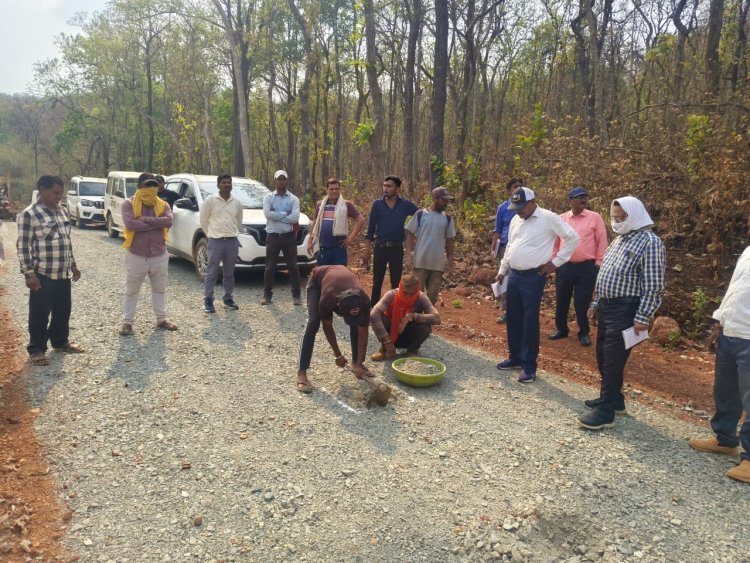 रायपुर : नक्सलमुक्त बस्तर में अब हो रहे है तेजी से निर्माण कार्य 