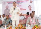 रायपुर : योजनाओं का लाभ उठाएं और अपनी समस्याओं का आवेदन देकर निराकरण कराएं : मंत्री  लखनलाल देवांगन
