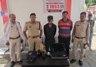 कोरिया पुलिस अधीक्षक रवि कुमार कुर्रे के निर्देशन में चरचा पुलिस की बड़ी कार्यवाही, क्वार्टर में ताला तोड़कर चोरी करने वाला आरोपी गिरफ्तार,,,