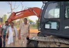 अवैध रेत खनन पर प्रशासन की बड़ी कार्रवाई - ओदारी नदी में छापा, 9 हाईवा और चैन माउंटेन मशीन जब्त,,,