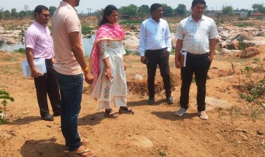 कलेक्टर संतन देवी जांगड़े ने नगर विकास की व्यवस्थाओं का लिया जायजा, पेयजल, यातायात और हसिया नदी फ्रंट विकास पर दिए अहम निर्देश,