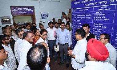 राजस्व प्रकरणों का तय समय-सीमा में हो निराकरण: राजस्व मंत्री श्री टंक राम वर्मा,,,