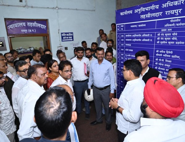 राजस्व प्रकरणों का तय समय-सीमा में हो निराकरण: राजस्व मंत्री श्री टंक राम वर्मा,,,