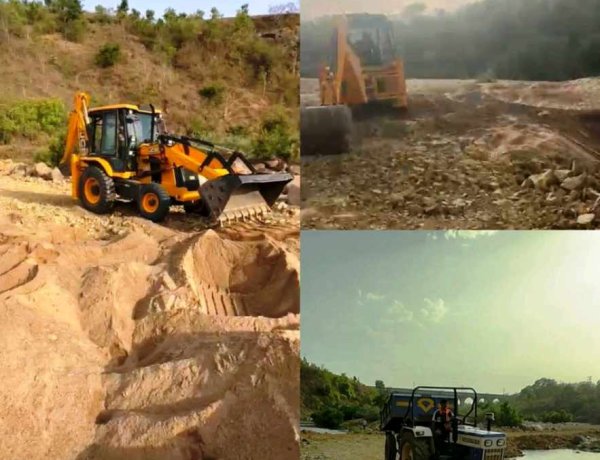 हसदेव नदी में रेत माफियाओं पर प्रशासन की बड़ी कार्रवाई, खनिज विभाग ने अवैध उत्खनन करते 01 जेसीबी और 05 ट्रैक्टर किए जप्त, मचा हड़कंप,,,
