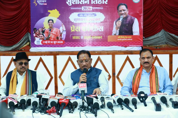 जनकल्याणकारी योजना, कानून व्यवस्था और विकास कार्य सरकार की प्राथमिकता- विष्णुदेव साय,,,