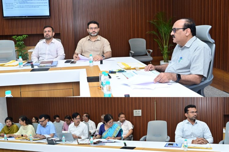 मुख्य सचिव ने समग्र शिक्षा अभियान 2026 के बजट प्लान की बैठक ली- दिया गुणवत्ता और नवाचार पर विशेष जोर,,,